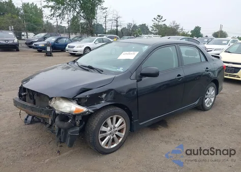 2009 Toyota Corolla S from USA, damaged, VIN 2T1BU40E39C179363
